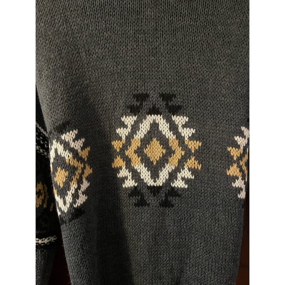 Isela Sweater Aztec Tribal or Southwestern Style. Large - Picture 3 of 4